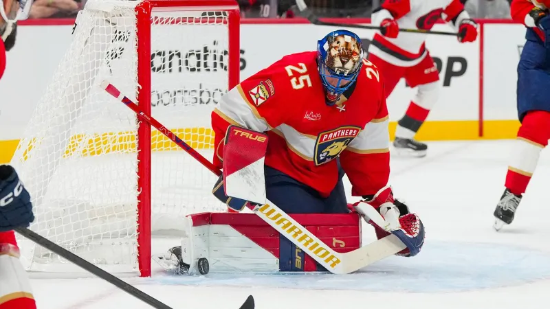 Panthers' Markstrm gamble paying off as Hellebuyck saga drags on
