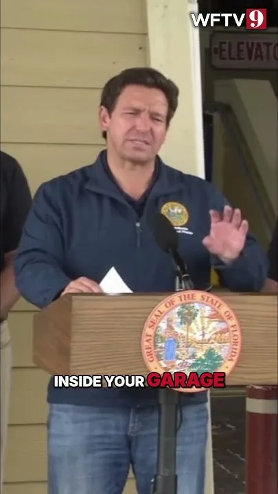 Florida Storm Safety: Avoid Downed Lines and Generator Dangers #shorts (Video)