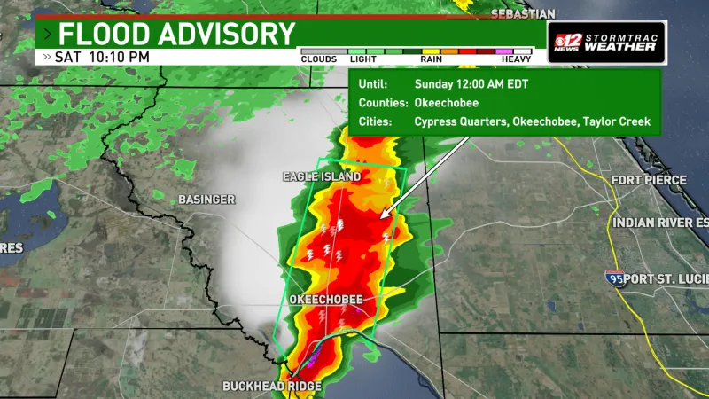 Flood Advisory in effect for Okeechobee County