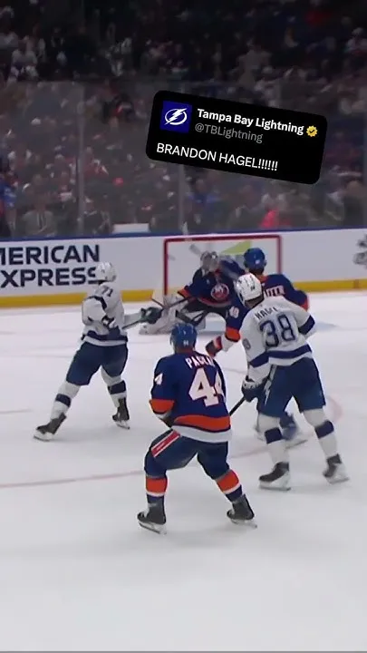 HOT AND FRESH  #nhl #goals #tampabay #newyork (Video)