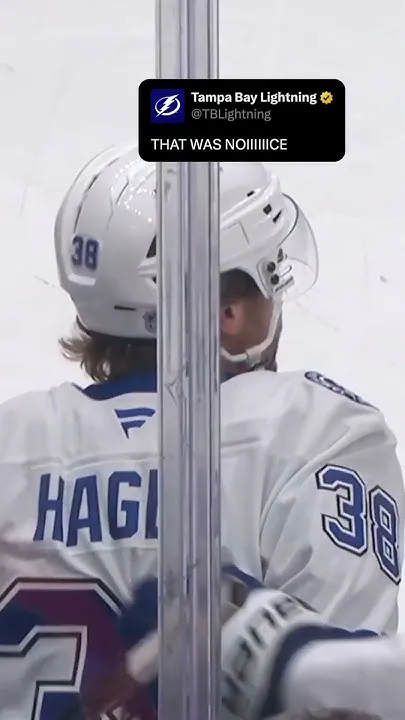 Brandon Hagel, speed demon #speed #bagel #score #newyork (Video)