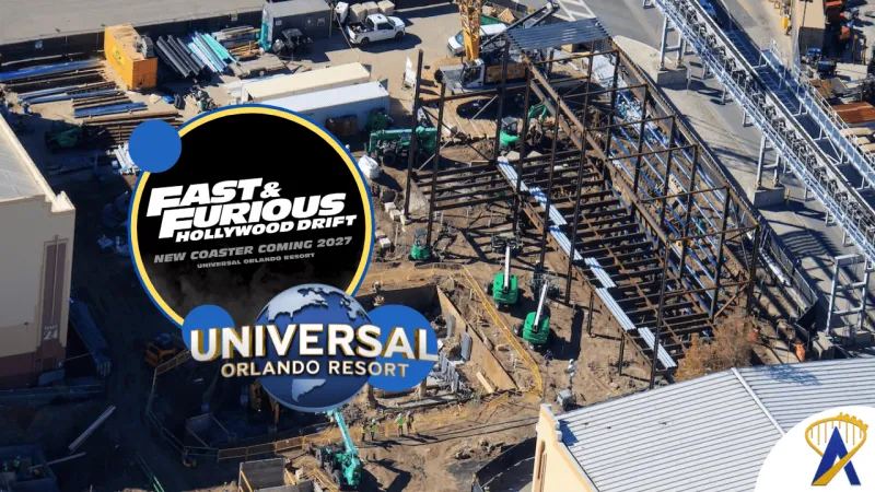 Fast & Furious: Hollywood Drift construction: From demolition to testing | Universal Orlando Resort