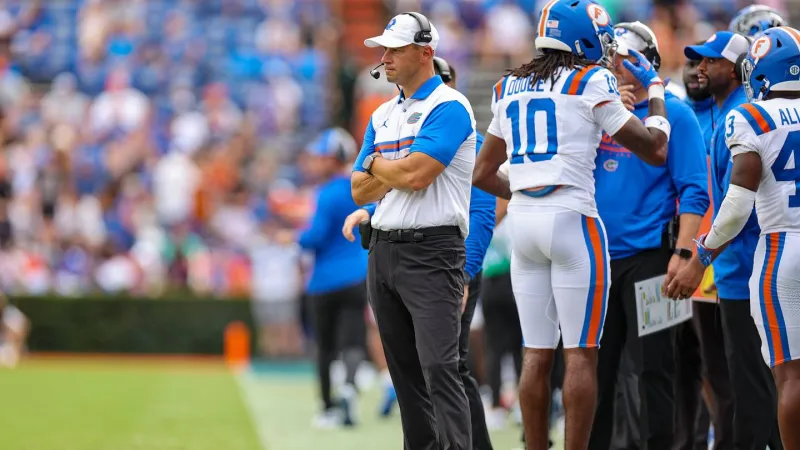 Florida's stay in the AP Top 25 poll ended almost as quickly as it began