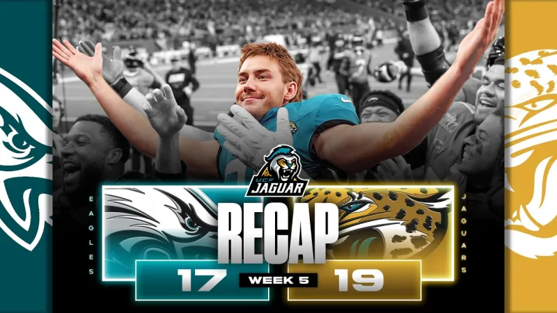 Jaguars Defeat Eagles in London Thriller! (Video)