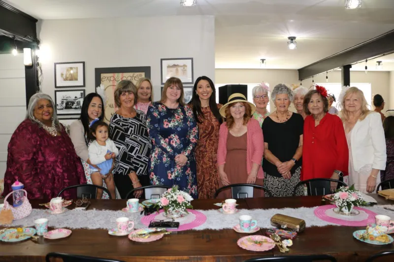 A sip of tea: REC holds a tea party meet and greet with Erika Donalds
