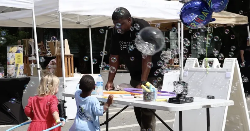 Gainesville advocacy group celebrates five years fighting poverty and mass incarceration with block party