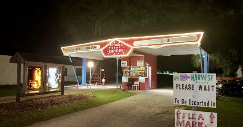 Movies, memories and mystery fill Ocala Drive-In