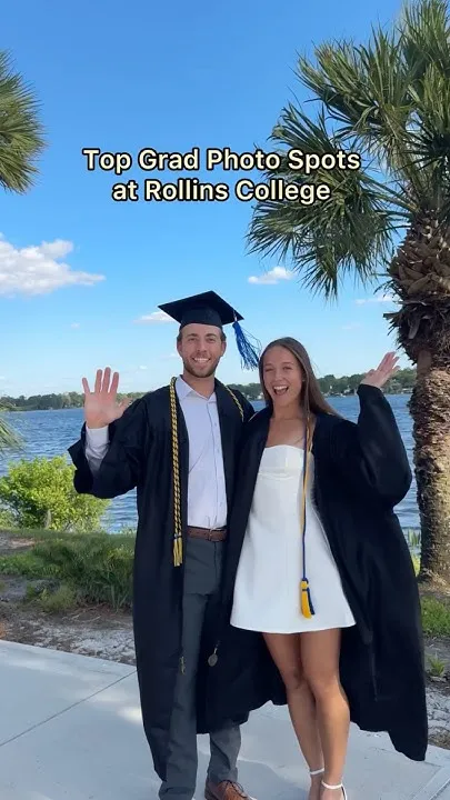 Grad Photos At Rollins College (Video)