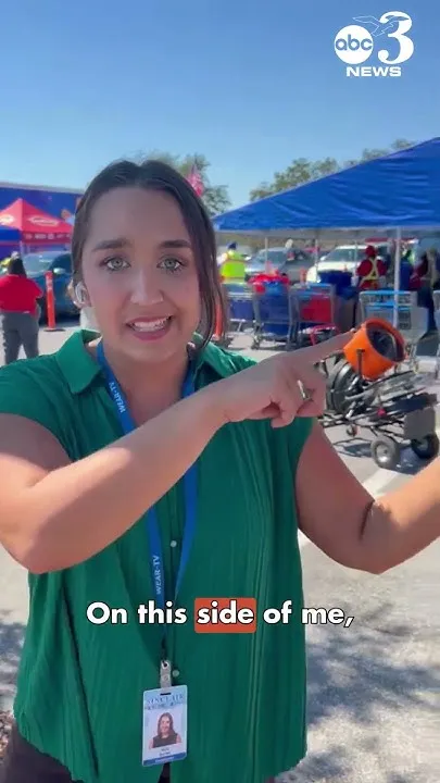 Walmart mobile kitchen serves free meals in Pensacola following Hurricane Isaias (Video)