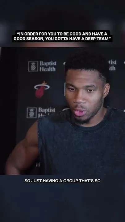 The second unit had Giannis (and admin) entertained  (Video)