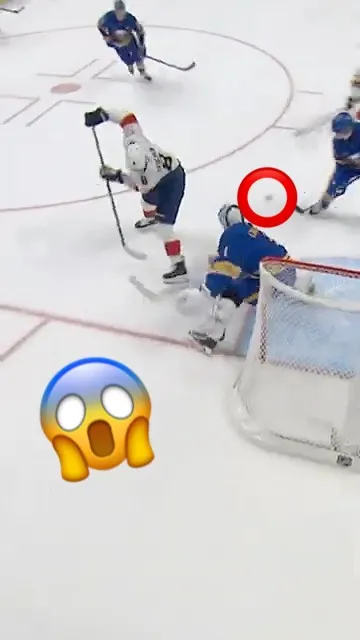 Brady Tkachuk between-the-legs assist!  (Video)