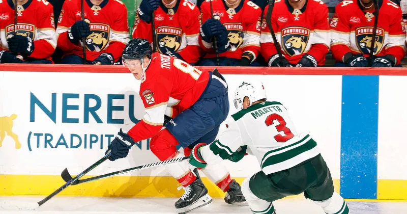 Kirill Kaprizov's hat trick powers Wild past Panthers 4-1 in Florida's home opener