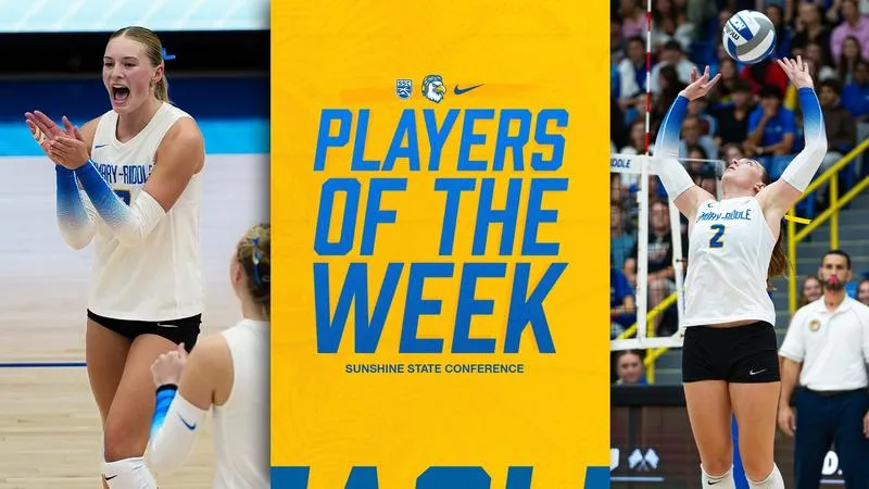 Zieman and Koerner Earn SSC Player of the Week Honors
