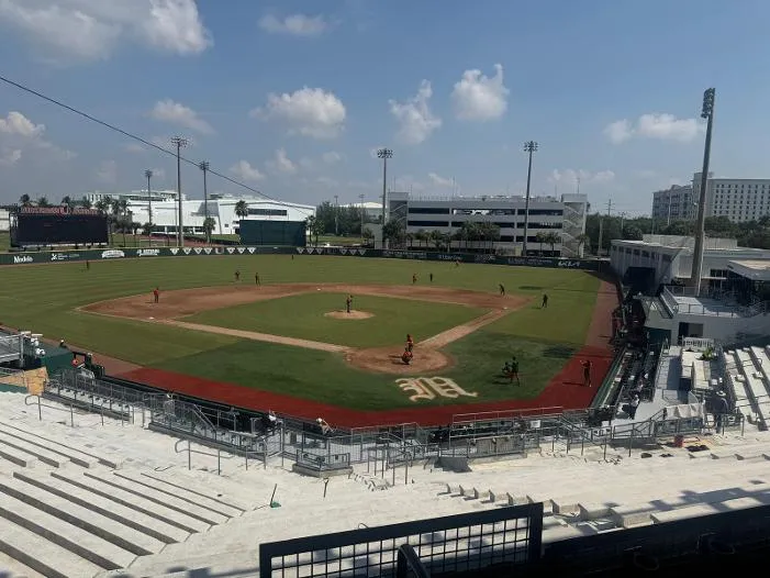 THE START OF PRESEASON BASEBALL AT THE LIGHT -- Hurricanes Baseball