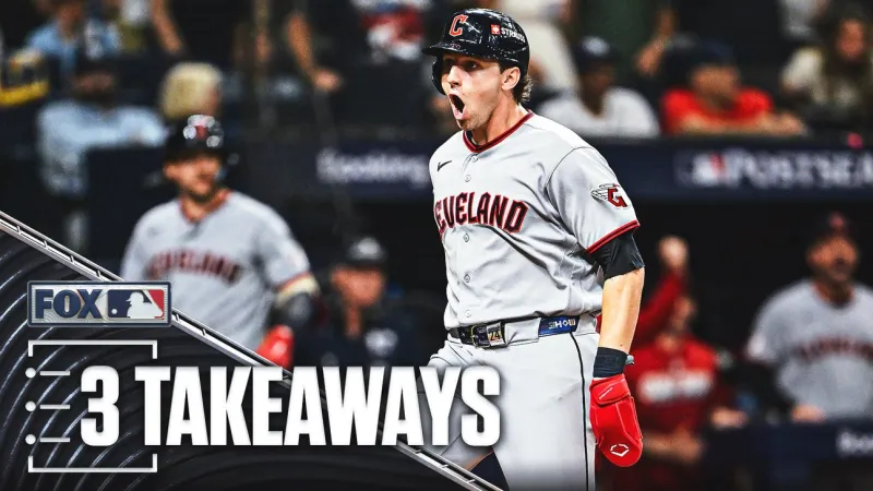Guardians Stay Hot: 3 Takeaways From Cleveland's ALCS Game 1 Upset Win vs. Rays