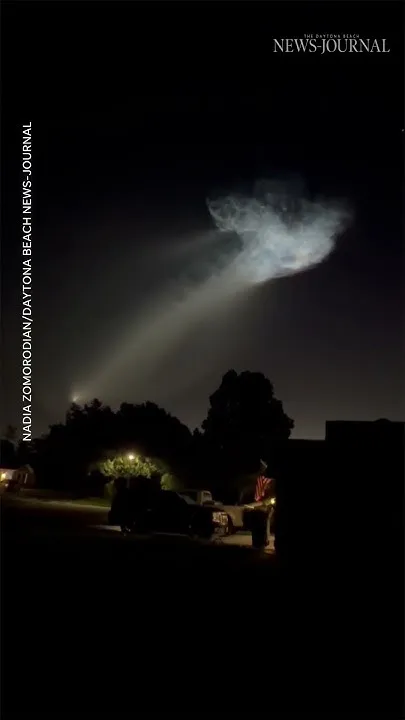 See 'jellyfish effect' caused by SpaceX launch early Oct. 13 (Video)