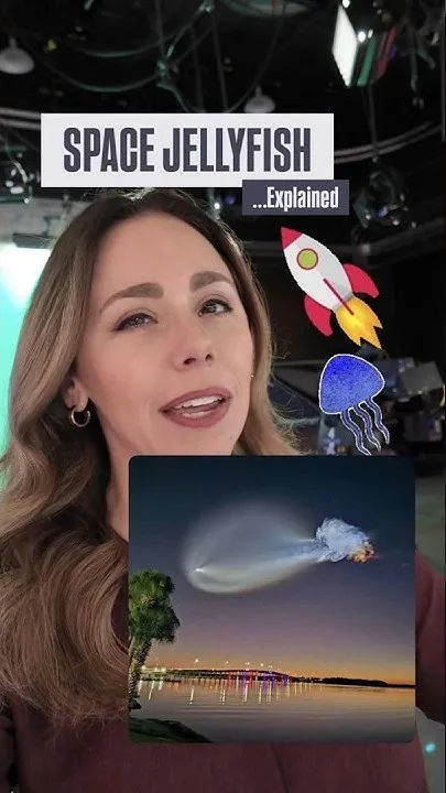 SPACE JELLYFISH??   Did you see the phenomenon in the sky Tuesday? Here's what caused it! (Video)