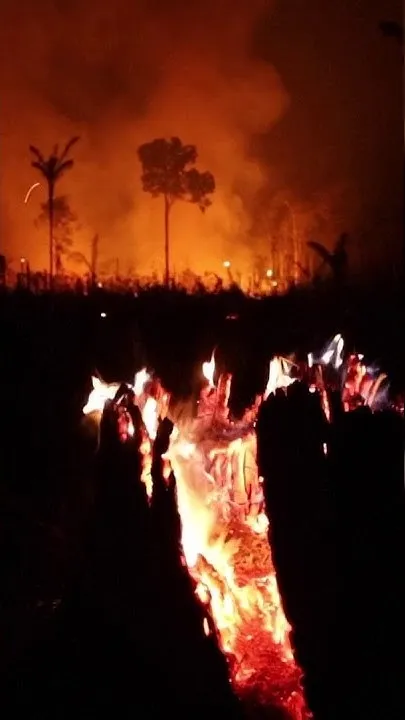 Fires burn through Amazon, threatens Brazilians (Video)