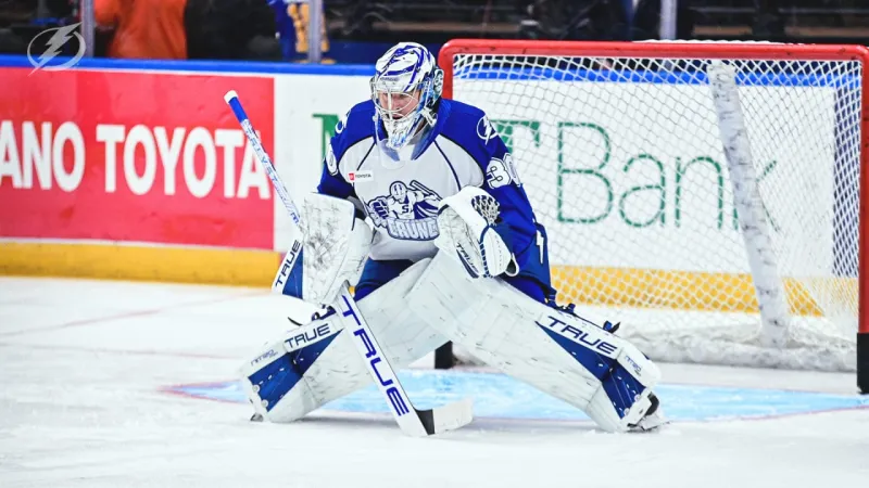 Lightning recall G Mads Sogaard from AHL Syracuse