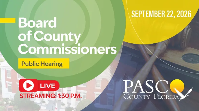 10.20.26 Pasco Board of County Commissioners Meeting (Video)