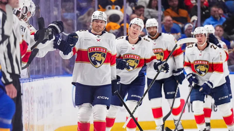 Reinhart becomes Panthers' all-time leader in power-play goals