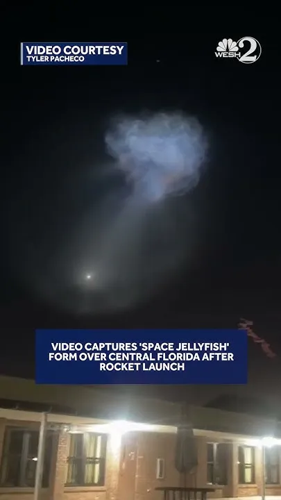 'Space jellyfish' forms over Central Florida (Video)