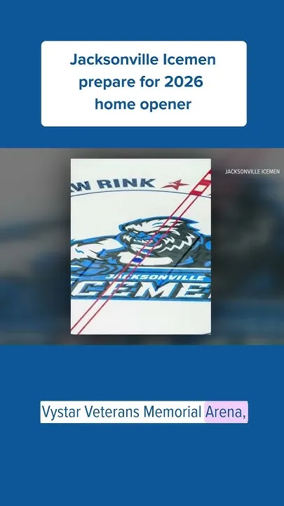 Jacksonville Icemen prepare for 2026 home opener (Video)