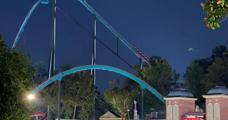 A man falls to his death from a Six Flags roller coaster in Georgia