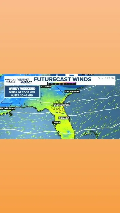 Cooler weekend temps come with wind, clouds, some showers (Video)