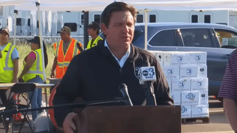 WATCH LIVE: Gov. DeSantis gives Hurricane Isaias recovery updates in Jay
