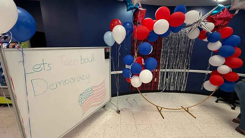 St. Petersburg College students get creative to encourage young voter turnout