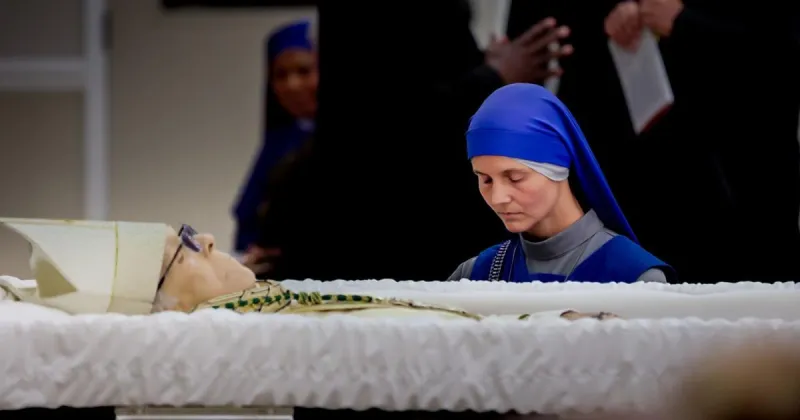 Catholics gather to pray for late bishop