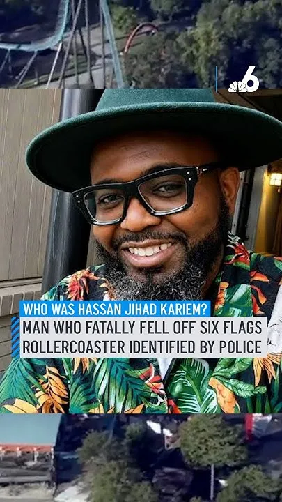 Man who fatally fell off Six Flags rollercoaster identified by police (Video)