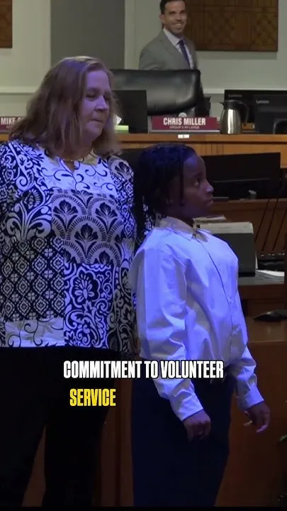 Jacksonville City Council honors 11-year-old for reading to shelter animals (Video)