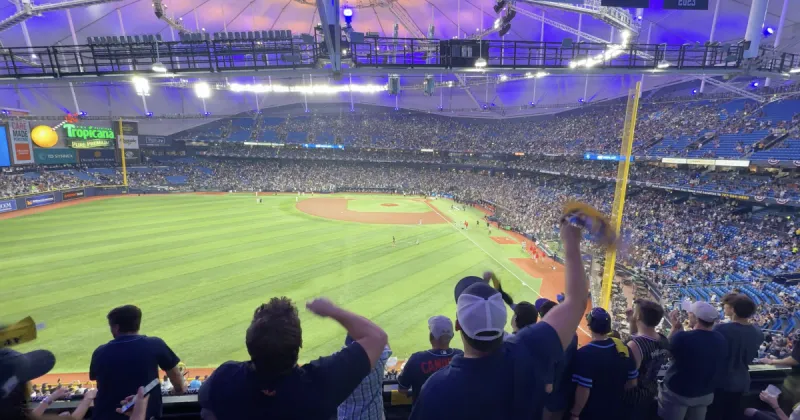 Rays fans remain confident after Tampa Bay evens ALCS against Guardians