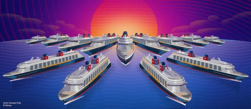All the new Disney Cruise Line ships sailing from 2027 to 2031