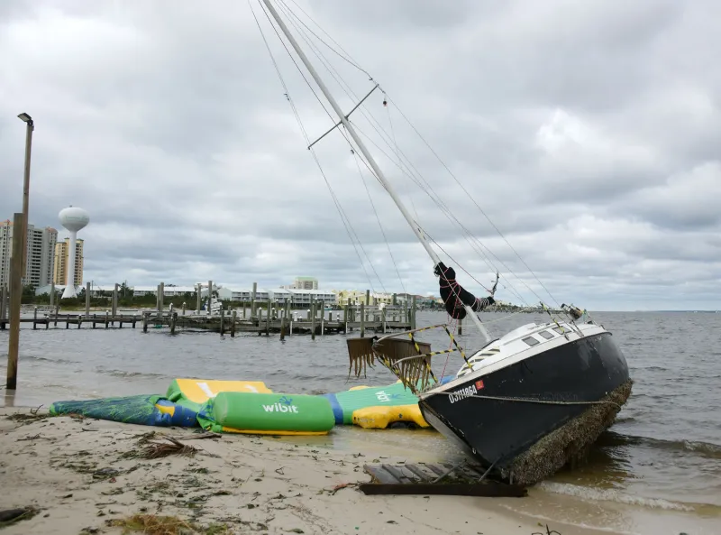 The day after: Hurricane Isaias in pictures