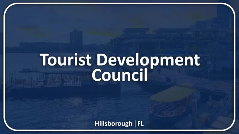 Tourist Development Council Special Meeting - 10.14.26 (Video)