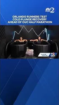 WESH 2 runners test cold plunge recovery ahead of OUC Orlando half marathon (Video)