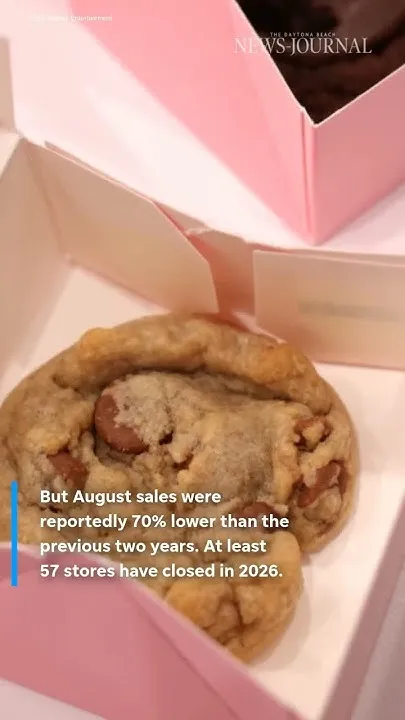Crumbl Cookies is closing Florida stores (Video)
