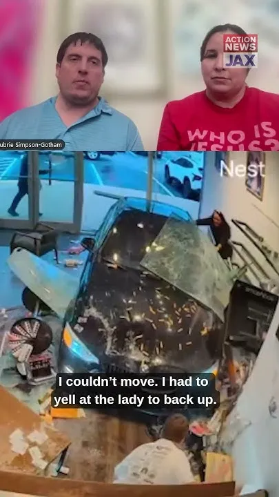 Car Crashes Into Hair Salon (Video)