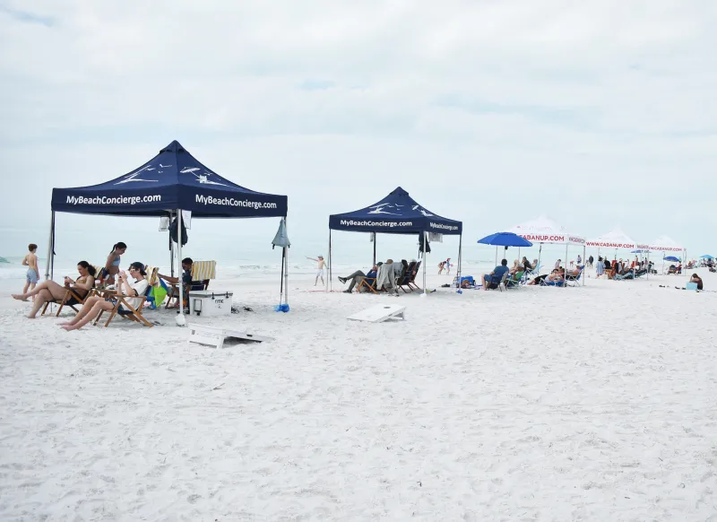 Three cabana rental franchise agreements awarded