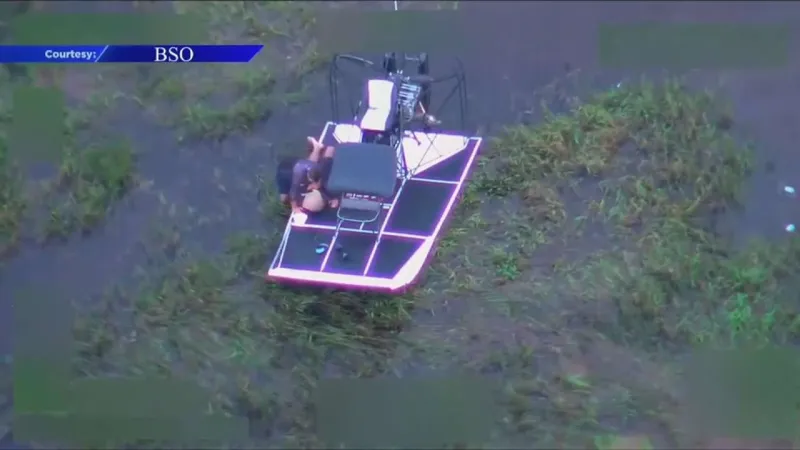 New video shows BSO rescue crews responding to fatal airboat crash in the Everglades