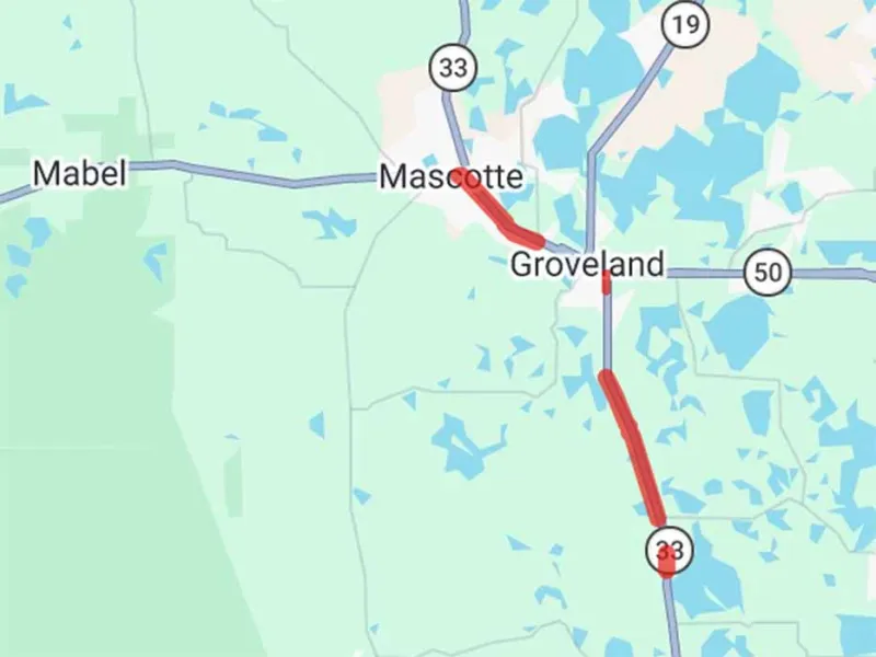 FDOT Plans S.R. 33 Resurfacing in Mascotte and Groveland