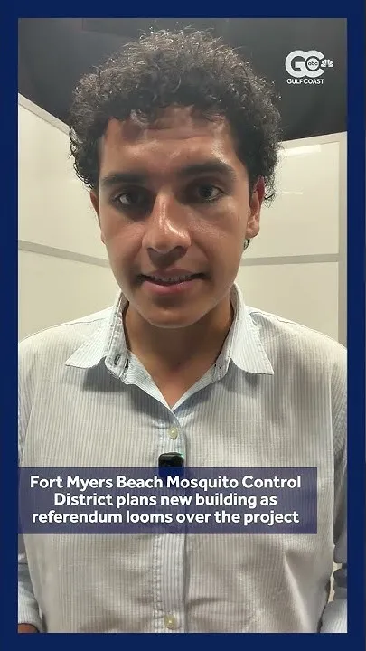 Fort Myers Beach mosquito control plans new building (Video)