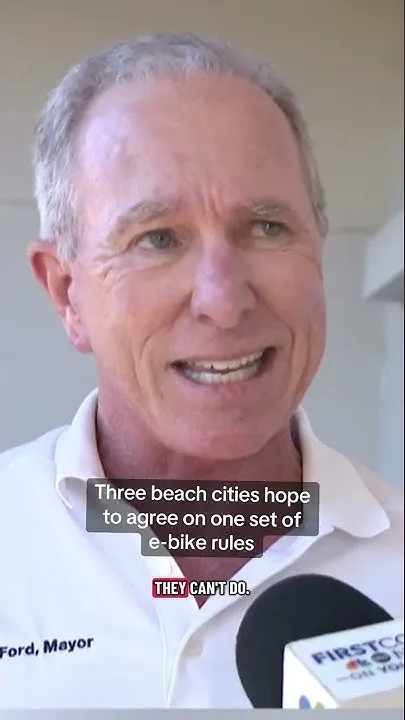Three beach cities hope to agree on one set of e-bike rules (Video)
