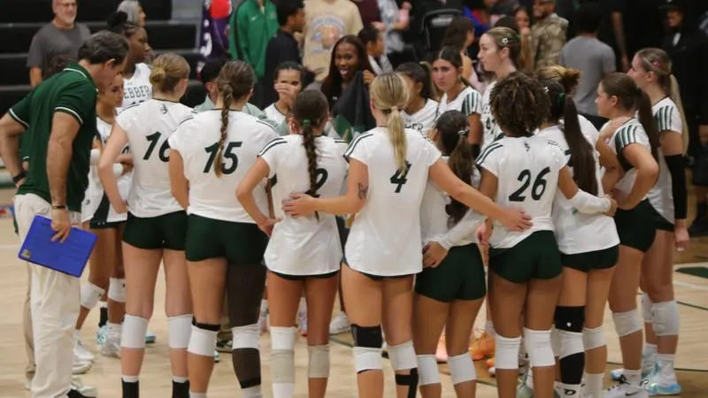 Warriors Fall to Warner in Three Sets