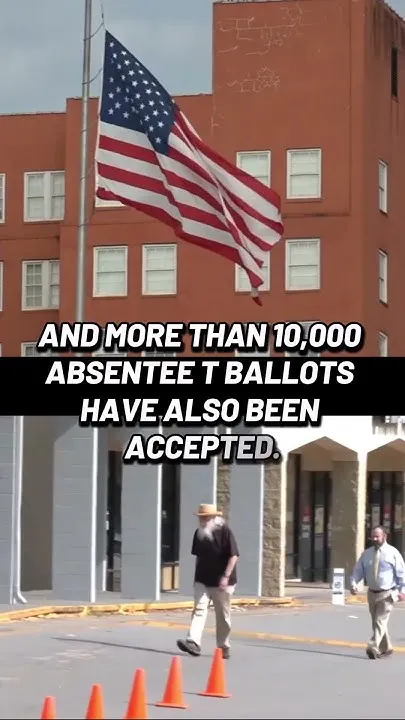 Early voting off to a record-breaking start in Georgia (Video)