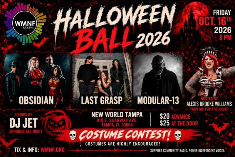 Halloween comes early! WMNF's Halloween Ball and more Tampa Bay weekend fun