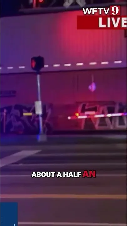Train Hits Pedestrian, Blocks 3 Ocala Crossings #shorts (Video)